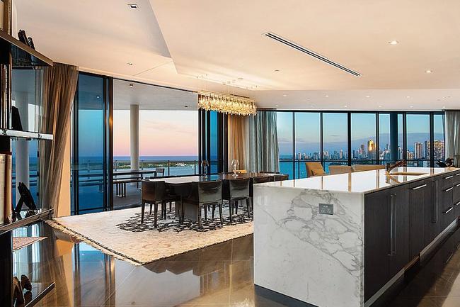 The luxury penthouse of the Lumiere tower is on the market. Picture: Realestate.com.au