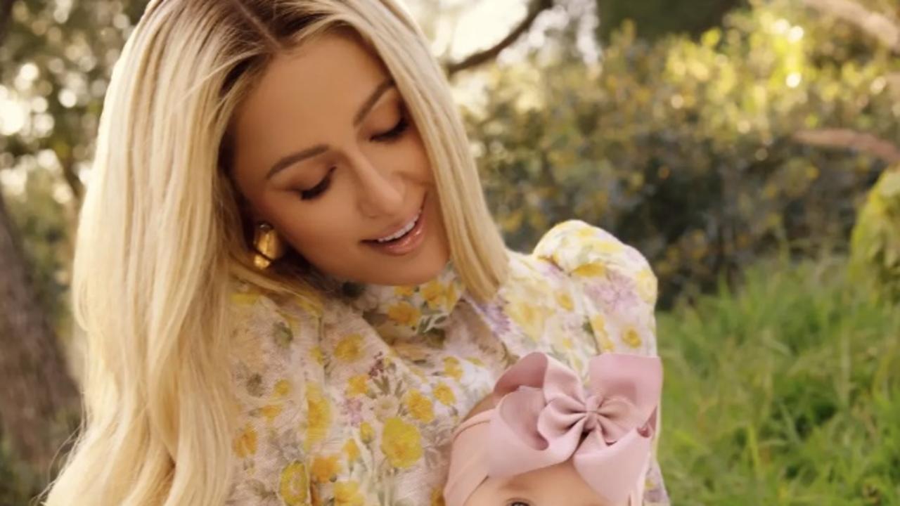 Paris Hilton shares first pics of baby girl