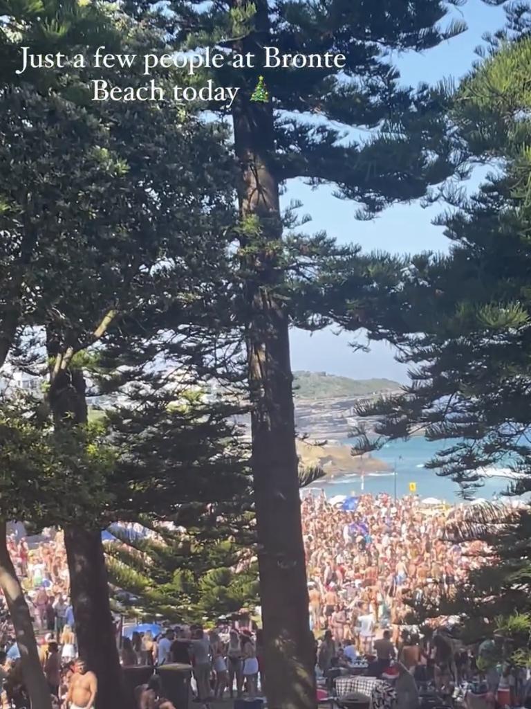 Bronte Beach, Sydney, trashed by Christmas Day partiers The Advertiser