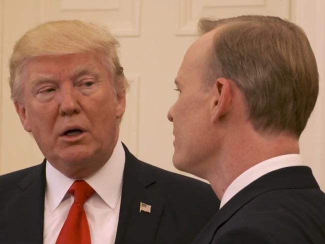 Donald Trump locks horns with CBS journalist John Dickerson.