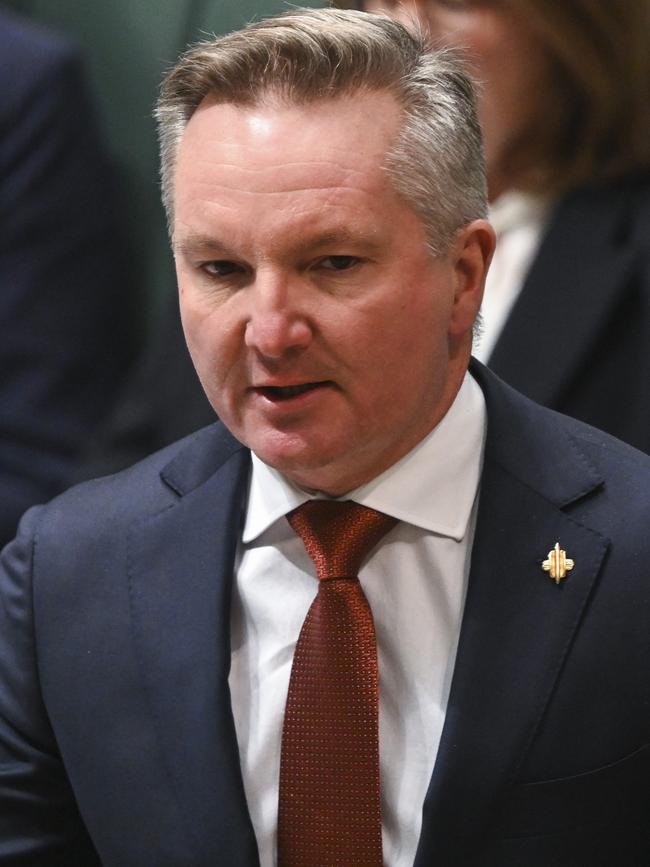 Climate Change and Energy Minister Chris Bowen.