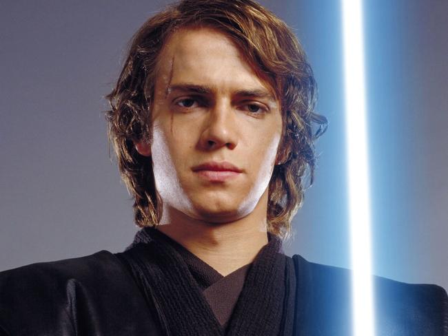 Actor Hayden Christensen as Anakin Skywalker in the Star Wars prequels. Picture: Lucasfilm