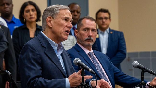 Texas Governor Greg Abbott. Picture: AFP