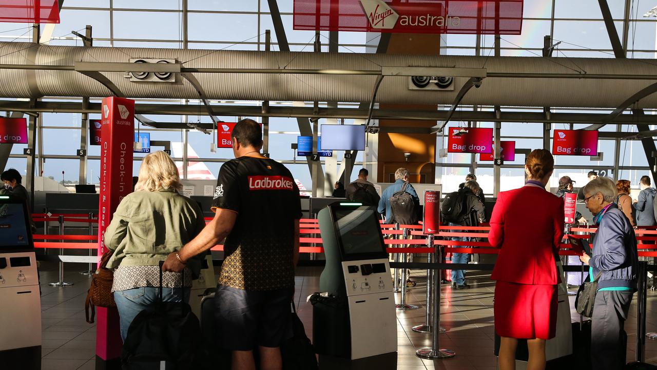 Virgin experienced issues during peak holiday periods throughout 2022. Picture: NCA NewsWire / Gaye Gerard