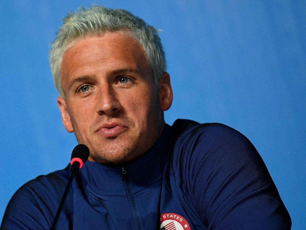 The shenanigans of Ryan Lochte and other members of the USA men’s Olympic swim team didn’t help the detained Aussies’ cause. Picture: AFP