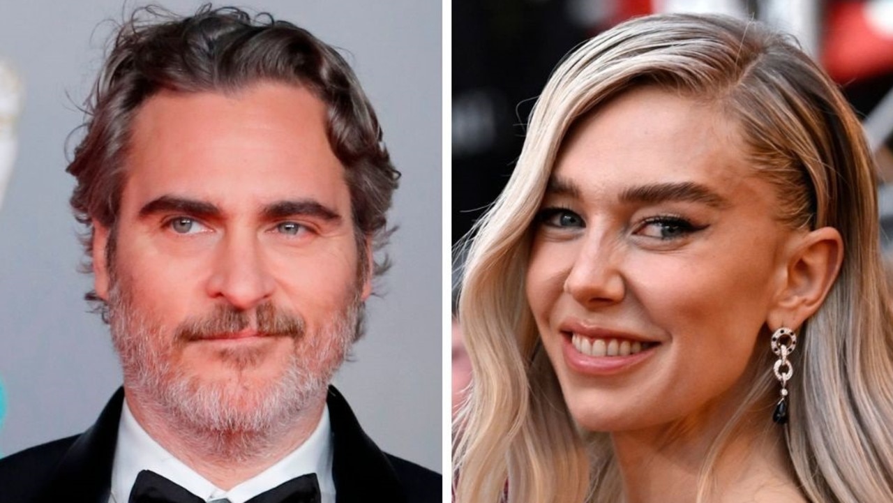 Joaquin Phoenix and Vanessa Kirby. Picture: Tolga Akmen/AFP/Gareth Cattermole/Getty Images