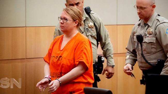 Lisa Cunningham in court in Phoenix, Arizona. Picture: Sunday Night Channel 7