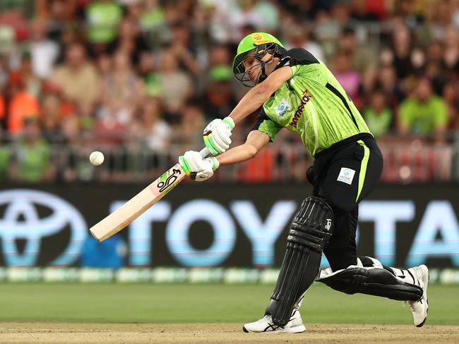 Sam Konstas notches a half century in his BBL return. Picture: Jeremy Ng/Getty Images