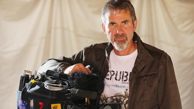 Channel 7 cameraman Rob Brown was a giant of the media industry.