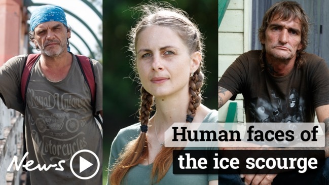 Human faces of the ice scourge