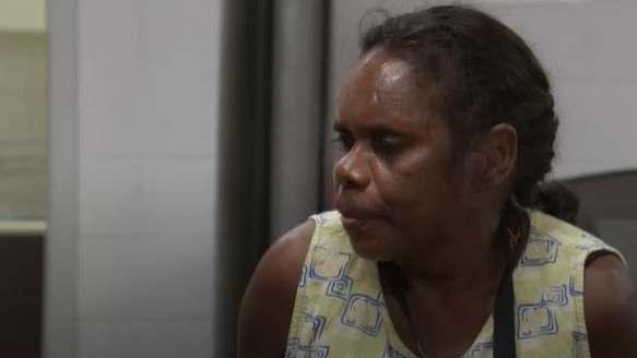 Paulette has moved from Gunbalanya to Darwin for NDIS treatment. Picture: ABC/Disability Royal Commission