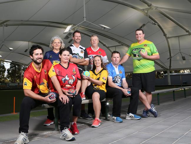 The inaugural SA Super League will be played under Salisbury Bowling Club’s $1.3 million all-weather dome. Picture: AAP/Emma Brasier