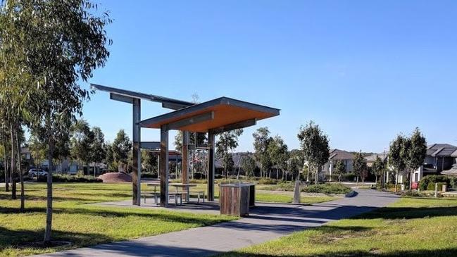 Ridgeline Park at The Ponds is across the road from Mr Sidhom’s home.