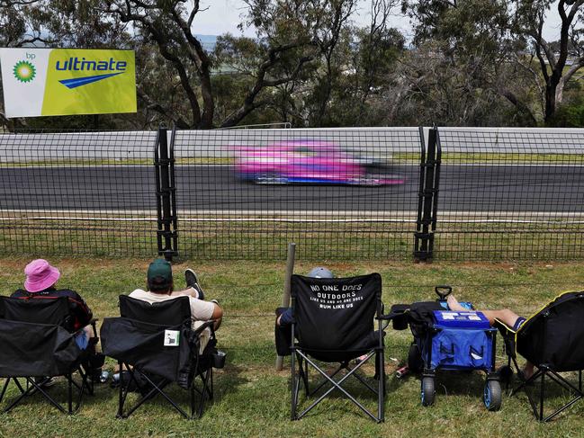 Crowds flock to Mount Panorama to get ready for the 2024 Bathurst 1000 supercar race. Picture: Sam Ruttyn