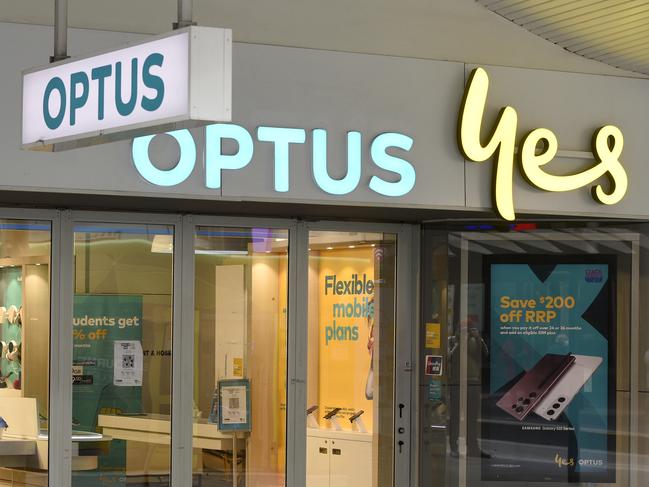 Personal data was stolen from Optus customers. Picture: Andrew Henshaw