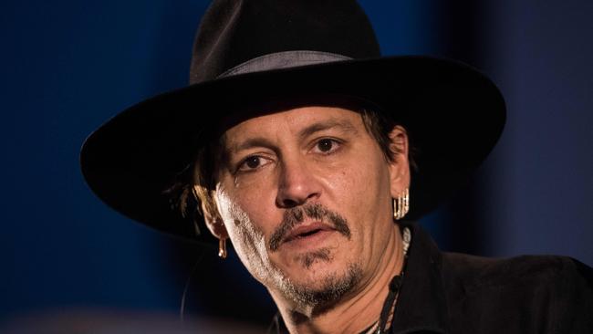 Johnny Depp has reportedly found himself in some strife on the set of his latest movie. Picture: AFP/Oli Scarff