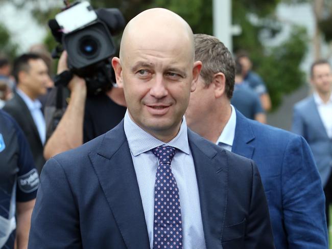 Nine’s strong statement was clearly aimed at NRL CEO Todd Greenberg Picture: Richard Dobson