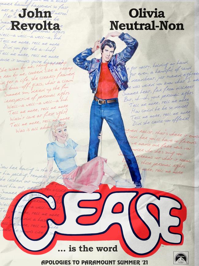 The world outrage police are out to cancel everything from Hitler to innocent musical parody films like Grease.