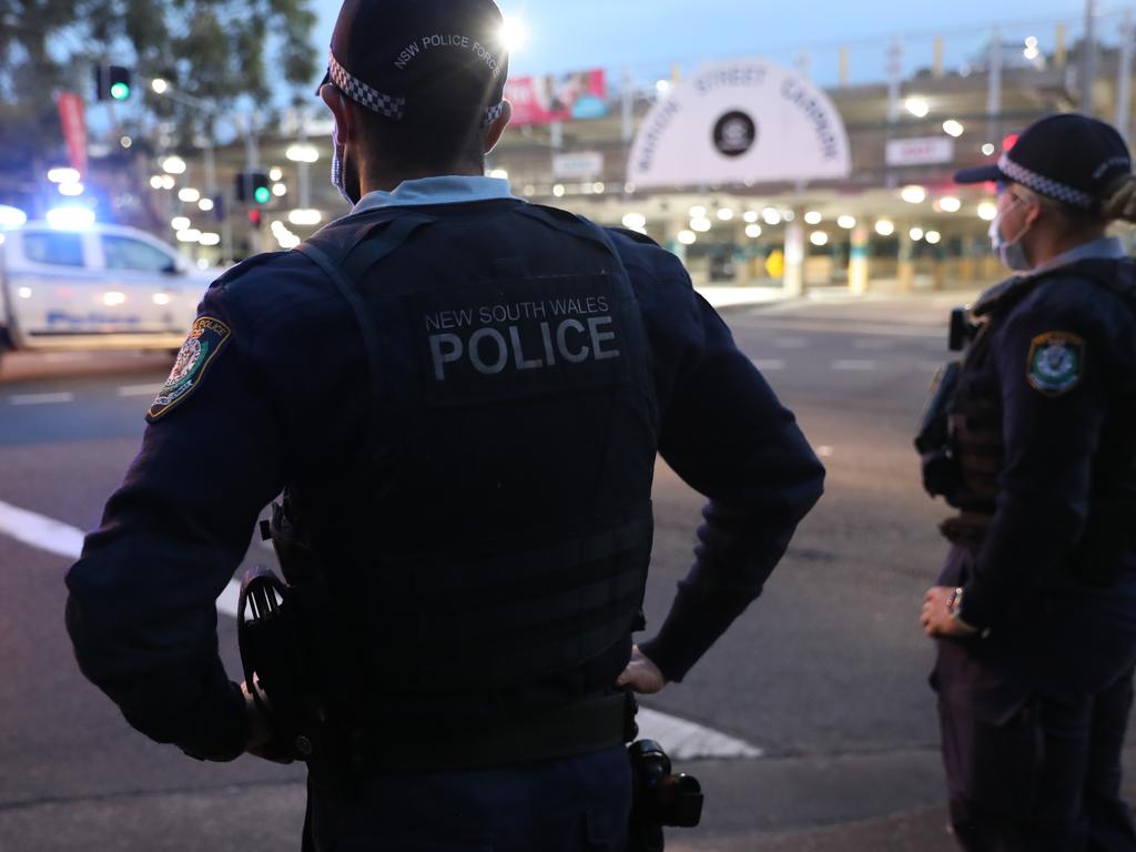 Bankstown Police have been cracking down on people without face masks.