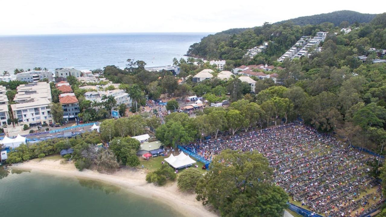 Noosa Triathlon is one of the major events that could be impacted by Tuesday's Noosa Council major events vote.