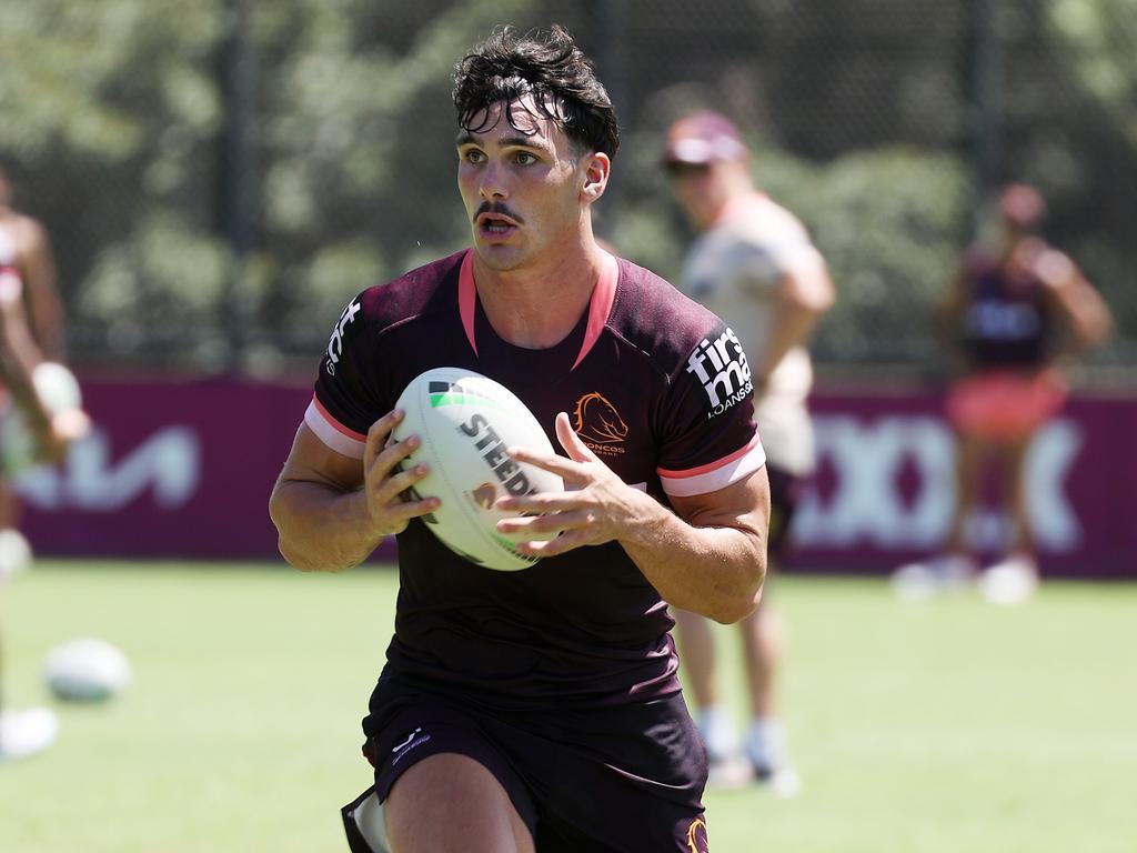 Herbie Farnworth (pictured) and Tom Flegler’s Dolphins defection have cleared space in Brisbane’s cap. Picture: Liam Kidston