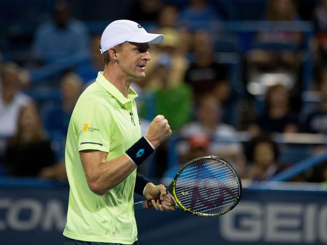 Kevin Anderson ended up coming away with a win.