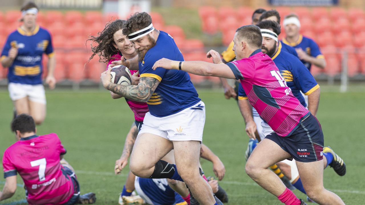 Lachie Currie in action for Dalby Wheatmen earlier in the season. Picture: Kevin Farmer