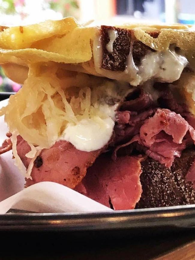 The Reuben Sandwich.