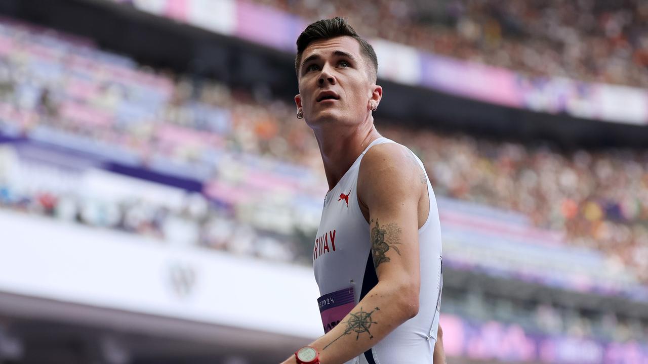 Jakob Ingebrigtsen is stone cold. Photo by Hannah Peters/Getty Images.