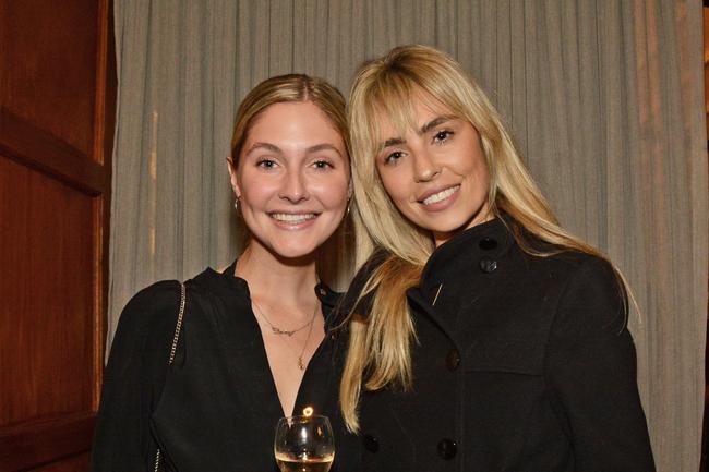 Daisy Buell and Emily Gurr at the launch of Gold Coast Fashion Week at The Island, Surfers Paradise. Picture: Regina King