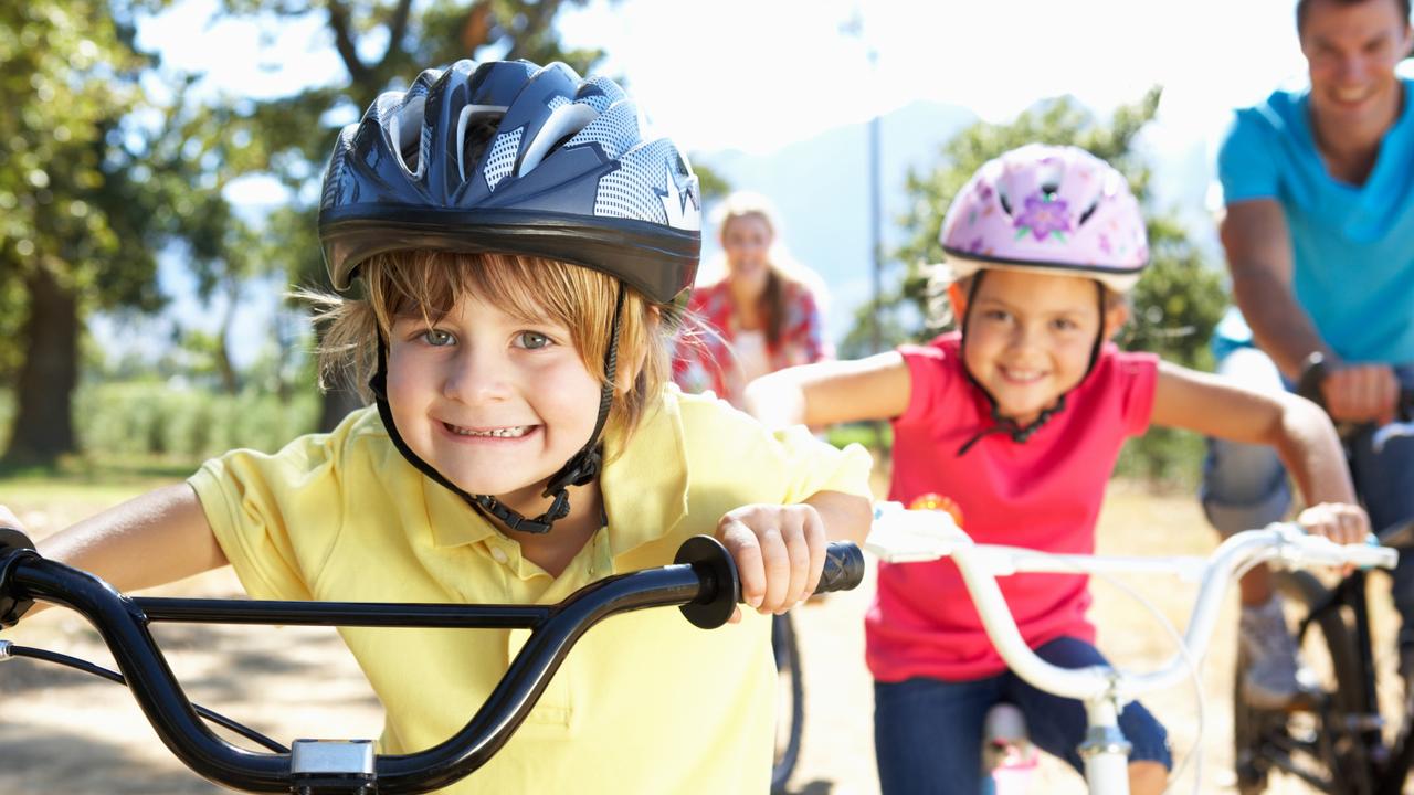 Children under 16 are able to ride on a footpath provided there isn’t a “No Bicycles” sign. Picture: iStock