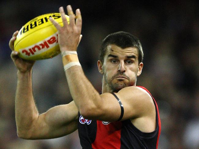 Damien Peverill played 144 games for Essendon.