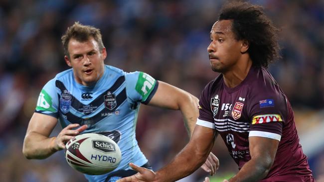 Queensland were smart in their use of Felise Kaufusi. Photo by Chris Hyde/Getty Images.