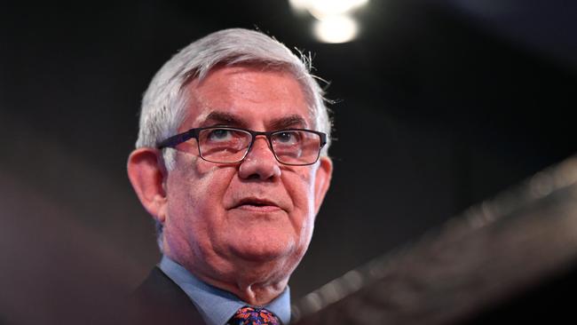 Ken Wyatt rejected the Prime Minister’s claim the “voice” would act as a third chamber of parliament. Picture: AAP.