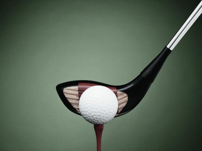 Golf ball and club generic image