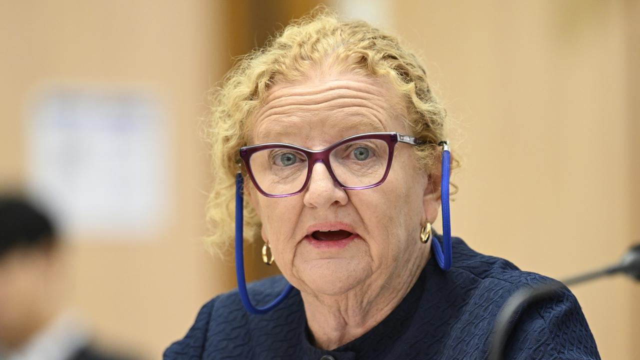 QUT vice-chancellor Margaret Sheil testified before the inquiry on Wednesday. Picture: NewsWire/ Martin Ollman