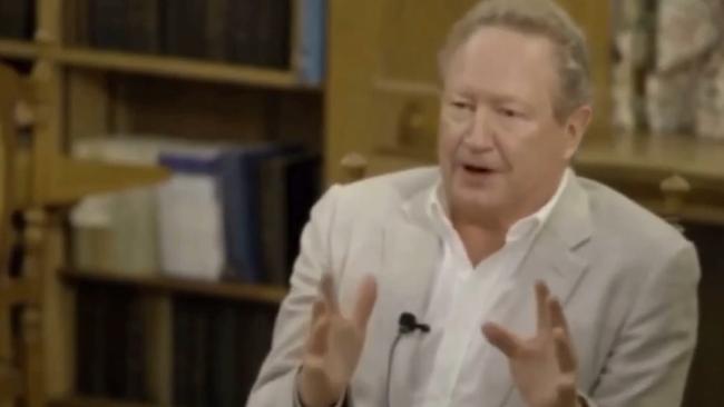 A new deep fake scam video of Andrew Forrest.