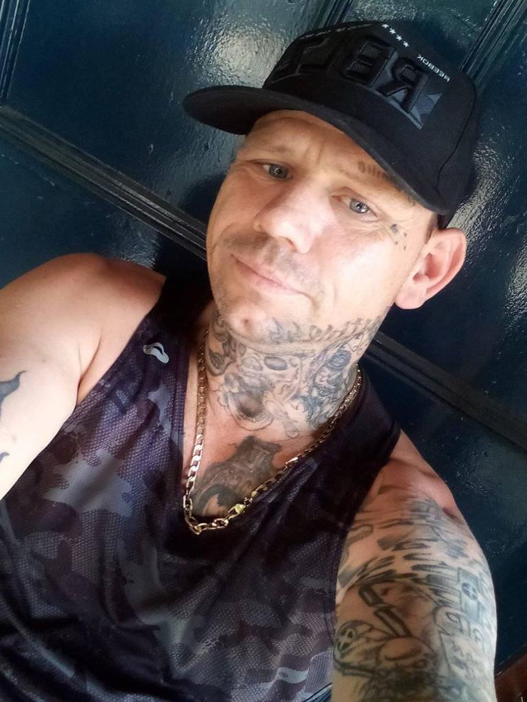 Russell Andrew White, 39, has faced Toowoomba Magistrates Court for multiple offences, including pointing a gun at police while in a stolen car.