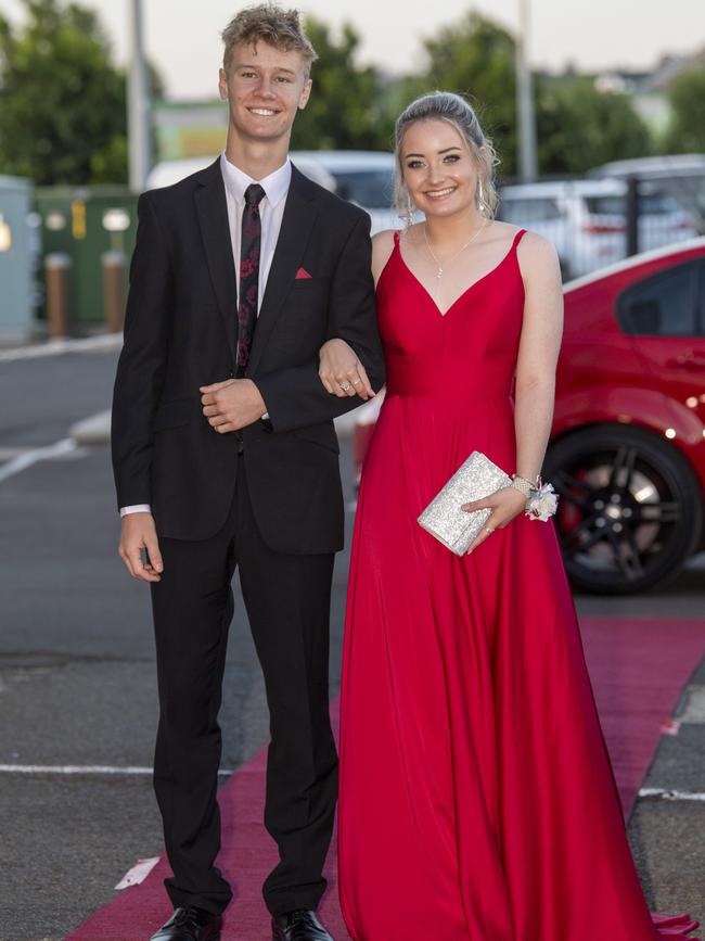 Hugh Goodwin and Heidi Foelz. St Ursula's College formal. Friday. 20th Nov 2020