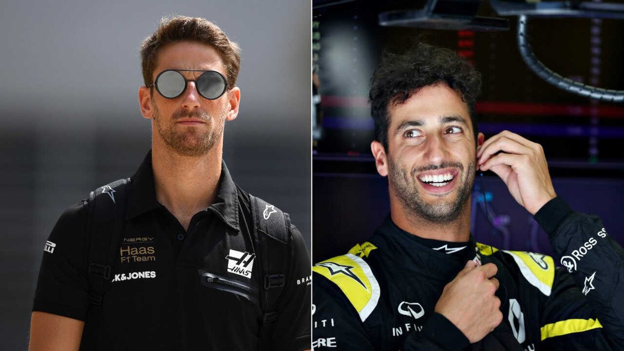 Daniel Ricciardo benefitted from Romain Grosjean's punishment.