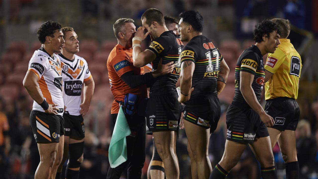 The NRL’s concussion guidelines have been a point of debate among fans and pundits. Picture: Brett Hemmings/Getty Images