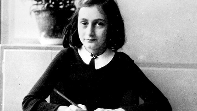 A school photograph of holocaust victim Anne Frank.