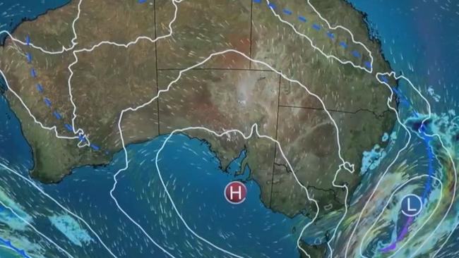 Conditions begin to ease after several states experienced severe thunderstorm activity. Picture: BOM