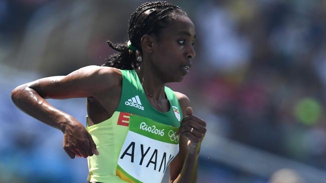 Ethiopia's Almaz Ayana has been carving up her competition on the track.