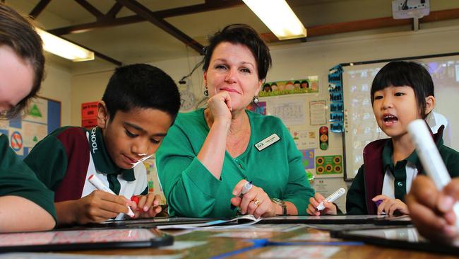 Eagleby State School principal Libby Jordan is concerned about the effects the road will have on the Eagleby community. 