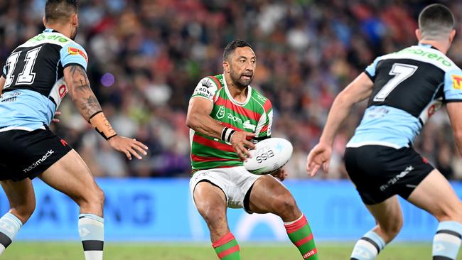 Benji Marshall was at his crafty best against the Sharks.