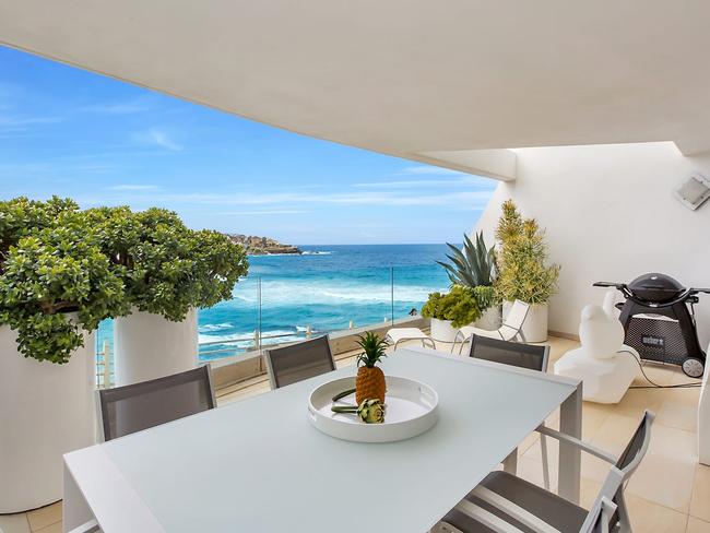 The lush Bondi apartment listed as the residence of business for one of Mark Richerdson's business. Picture: Supplied