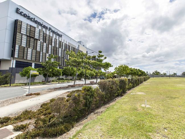 General photograph of land at Dutton Park, Saturday, November 11, 2017. Labor has pledged to build a new school at the Ecosciences Precinct (AAP Image/Richard Walker)