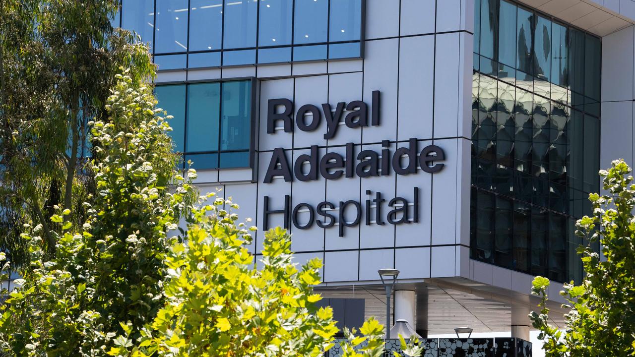 A 37-year-old motorcycle rider is in a critical condition at Royal Adelaide after a collision on the Sturt Highway on Tuesday night. Picture: NCA NewsWire / Morgan Sette