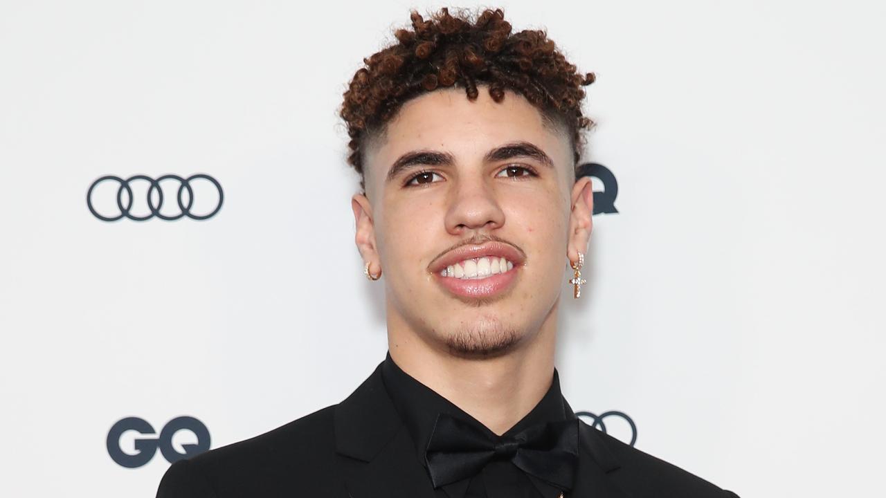 LaMelo Ball had quite the draft party. (Photo by Brendon Thorne/Getty Images)